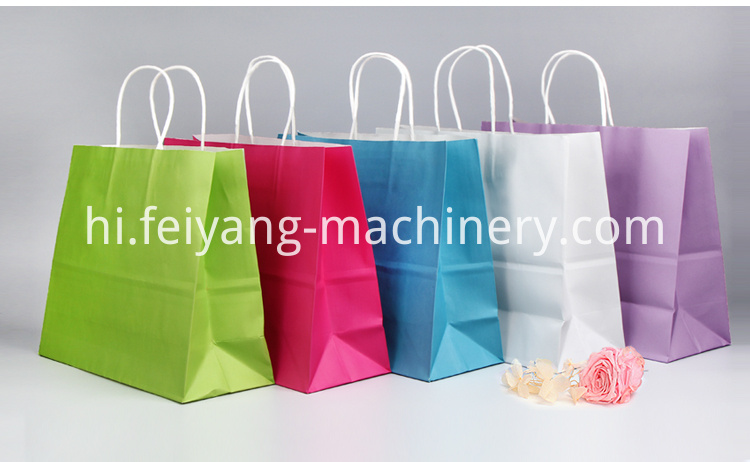 पेपर बैग के लिए रंगीन मुड़ पेपर रस्सी Colorful Twisted Paper Rope for Paper Bags